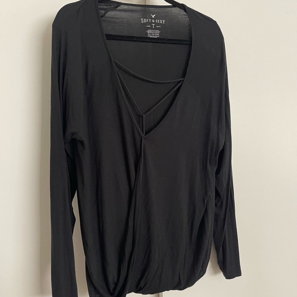 Black Strappy Top